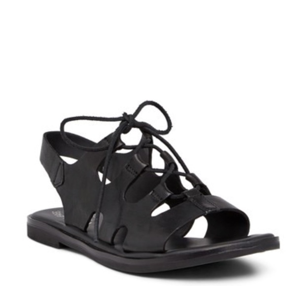 Saga Leather Ghillie Lace Up Sandals - Picture 3 of 6